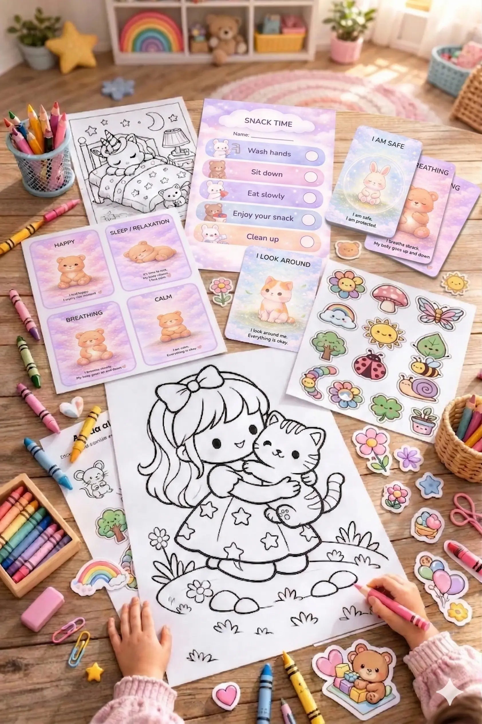 Mega Printable Kit mockup