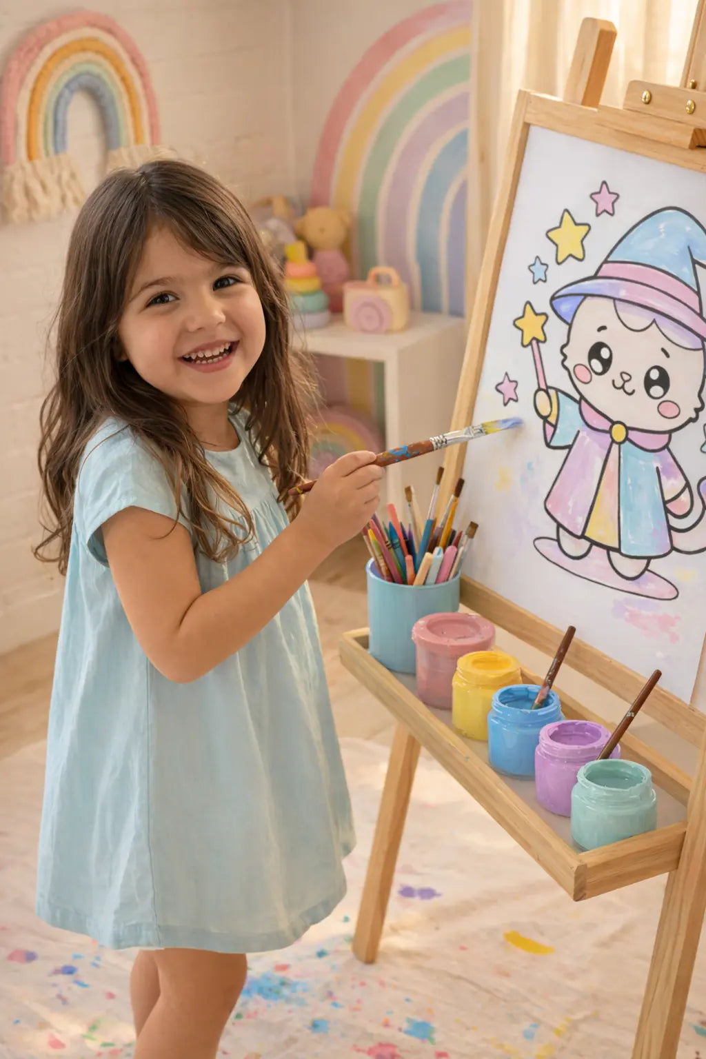 Shadow matching activity for kids
